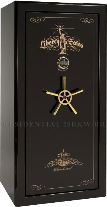 Универсальный сейф liberty presidential 25bkw-br